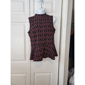 Banana Republic Black Sleevless Blouse